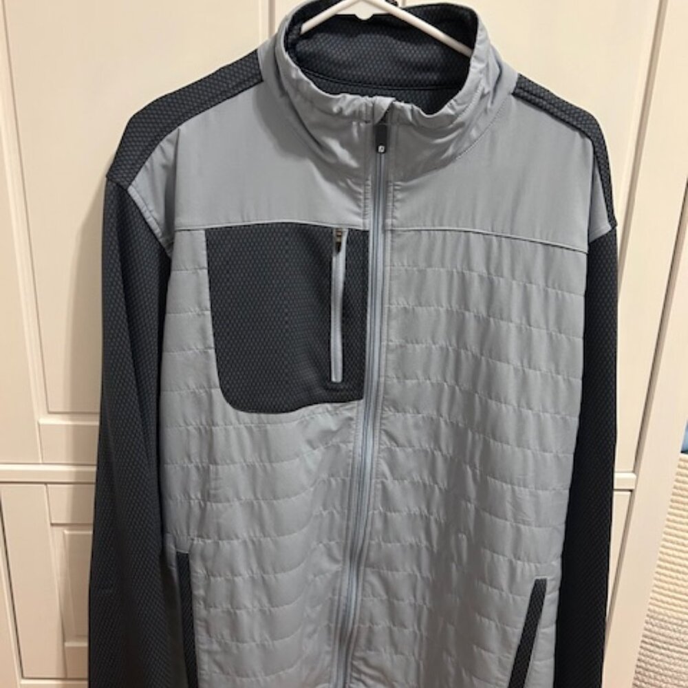 FootJoy ThermoSeries Hybrid Golf Jacket - Charcoal/Grey